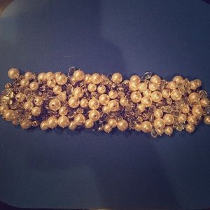 J.Crew pearl cluster bracelet